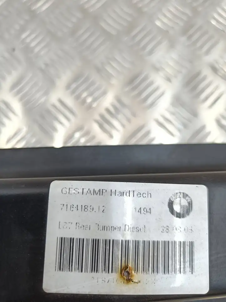 BMW 1 E81 E87 (2004 - 2011) 7164189 Усилитель заднего бампера — фото 7