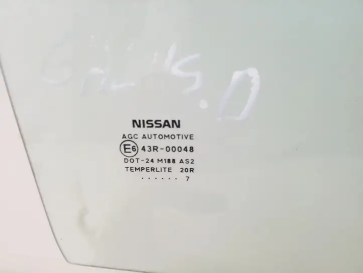 Nissan Qashqai (2006 - 2010) Стекло задней двери — фото 2