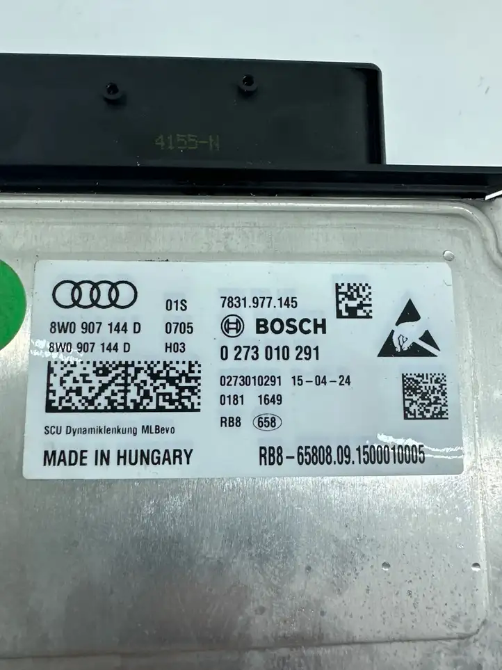 Audi A4 S4 B9 (2015 - 2019) 8W0907144D Блок управления усилителем руля — фото 3