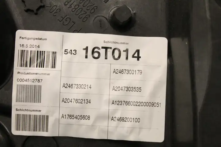 Mercedes-Benz B-class W246 (2011 - 2014) A2467300179 Стеклоподъемник передней двери (комплект) — фото 6