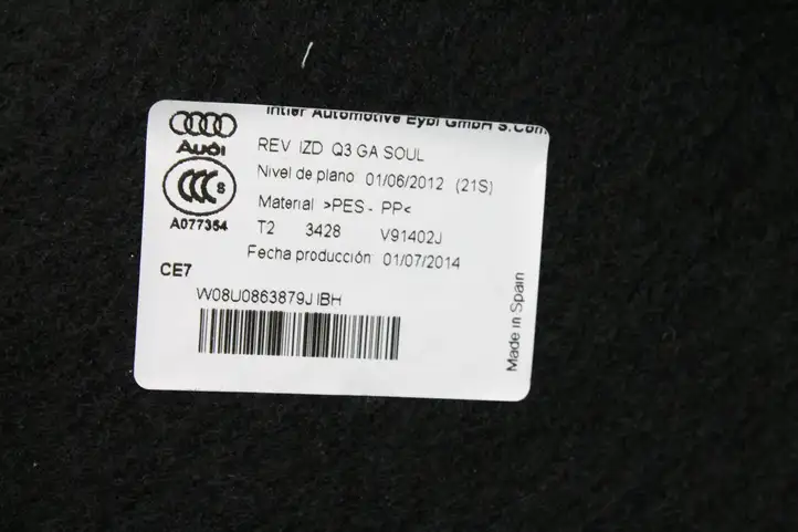 (2014 - 2018) W08U0863879J Боковая обшивка багажника — фото 3