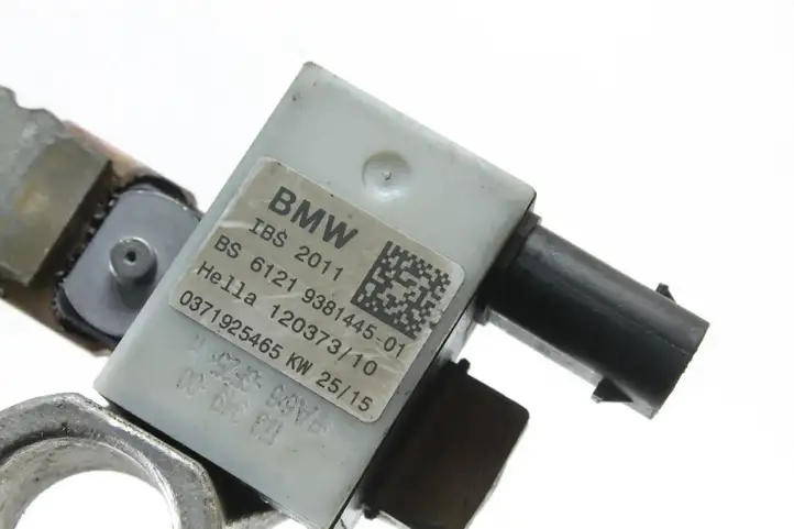 Mini One Cooper F56 F55 (2012 - 2022) 9381445 Минусовой провод аккумулятора — фото 6