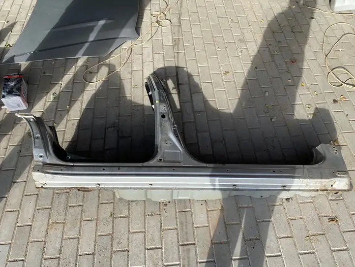 Subaru Legacy (2003 - 2009) Задний порог кузова — фото 1