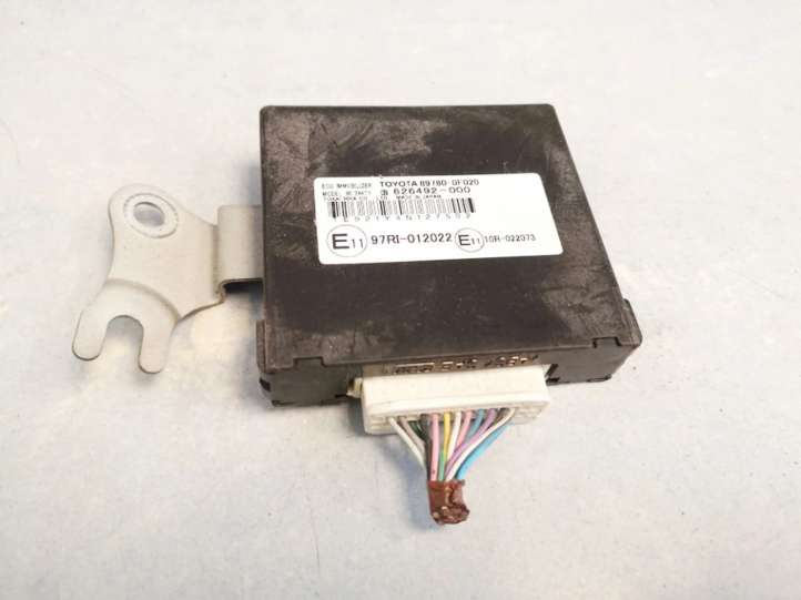 Toyota Corolla Verso AR10 (2004 - 2009)  897800f020 Блок управления иммобилайзера