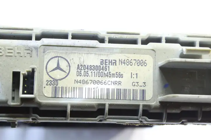 Mercedes-Benz C W204 (2007 - 2014) A2048300461 Электрический отопитель салона — фото 3