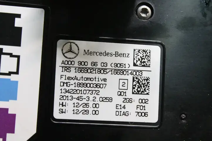 Mercedes-Benz A W176 (2012 - 2018) A0009006603 Передняя подсветка — фото 5
