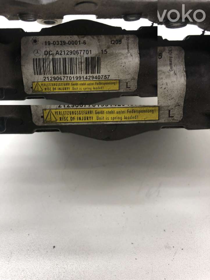 Mercedes-Benz E W212 (2009 - 2016)  A2129067701 Подушка безопастности пешеходов