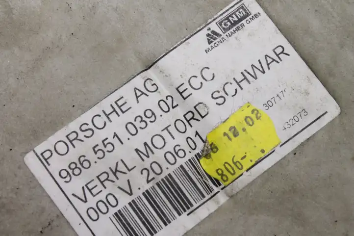 Porsche Boxster 986 (1996 - 2004) 98655103902 Крышка двигателя декоративная — фото 6
