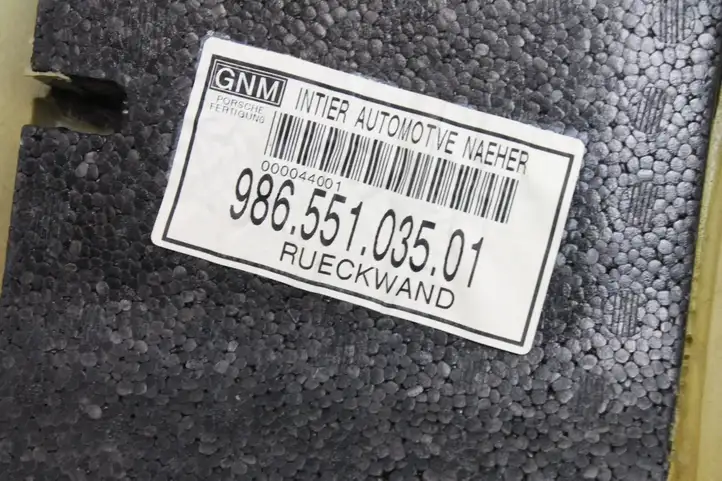 Porsche Boxster 986 (1996 - 2004) 98655103501 Прочие детали салона — фото 7
