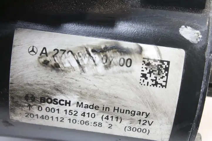 Mercedes-Benz A W176 (2012 - 2018) A2709060700 Стартер — фото 3