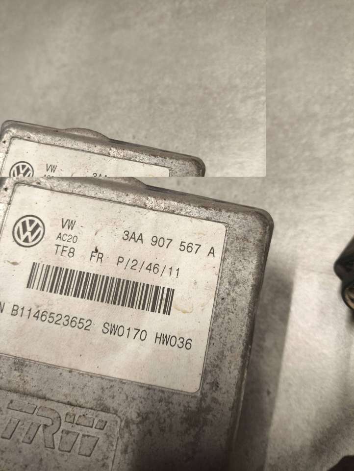 Volkswagen PASSAT B7 (2011 - 2014)  3AA907567A Радар дистроник