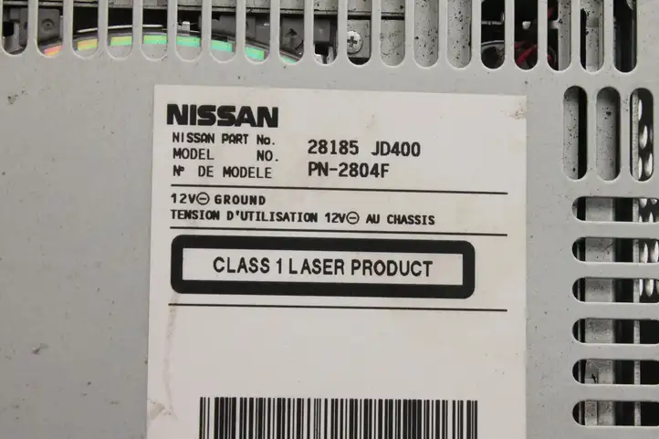 Nissan Qashqai (2010 - 2013) 28185JD400 Магнитола / мультимедийная система — фото 7