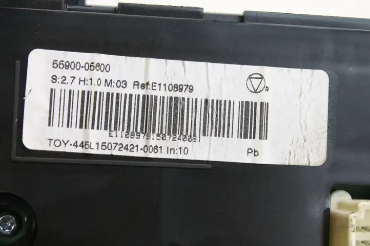 Toyota Avensis T270 (2009 - 2012) 5590005600 Управление климат контролем — фото 5