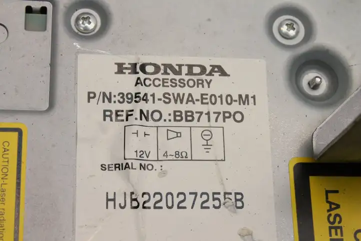 Honda CR-V (2006 - 2009) 39541SWAE010M1 Магнитола / мультимедийная система — фото 8