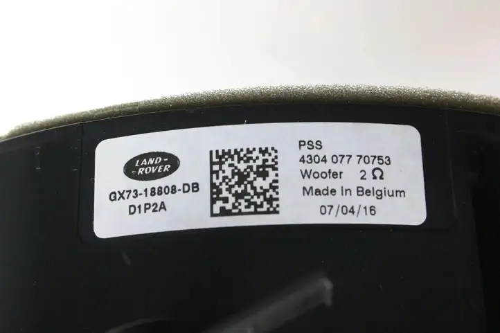 Jaguar XE (2014 - 2019) GX7318808DB Динамики задних дверей — фото 4