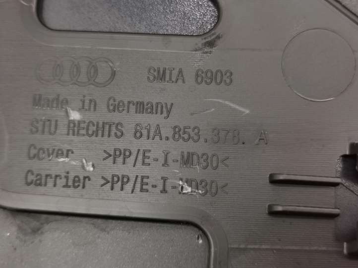 Audi Q2 (2016 - )  81A853378A Отделка заднего бокового стекла