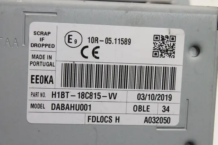 Ford Fiesta (2017 - ) H1BT18C815VV Магнитола / мультимедийная система — фото 3