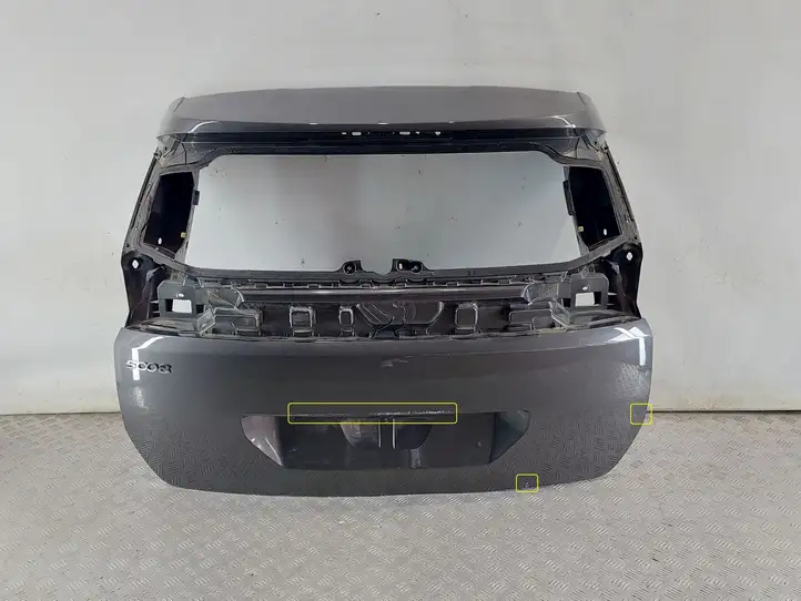 Peugeot 5008 II (2017 - 2020) 1619267680 Крышка багажника — фото 1
