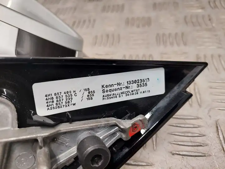 Audi A8 S8 D4 4H (2010 - 2014) 4H1857409N Боковое зеркало с электроприводом — фото 5