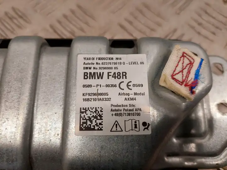 BMW X1 F48 F49 (2015 - 2022) 9296980 Коленная подушка безопасности — фото 2