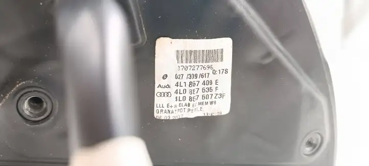 Audi Q7 4L (2005 - 2009) 4L1857409E Боковое зеркало с электроприводом — фото 5
