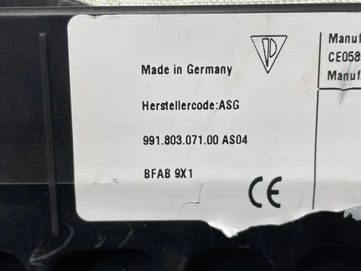 Porsche 911 991 (2011 - 2019) 99180307100 Подушка безопасности пассажира — фото 6