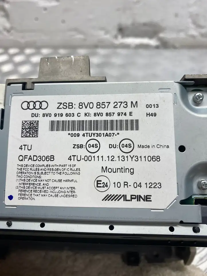 Audi A3/S3 8V (2012 - 2016) 8V0857974E Дисплей / маленький экран — фото 5