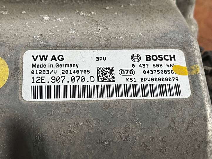 Volkswagen e-Up (2016 - )  12E907070D Преобразователь напряжения / обменный модуль