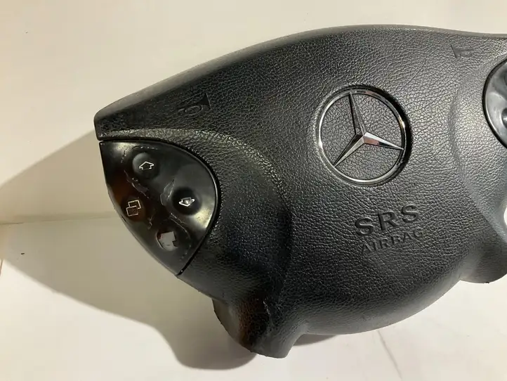 Mercedes-Benz E W211 (2002 - 2009) Подушка безопасности руля — фото 2
