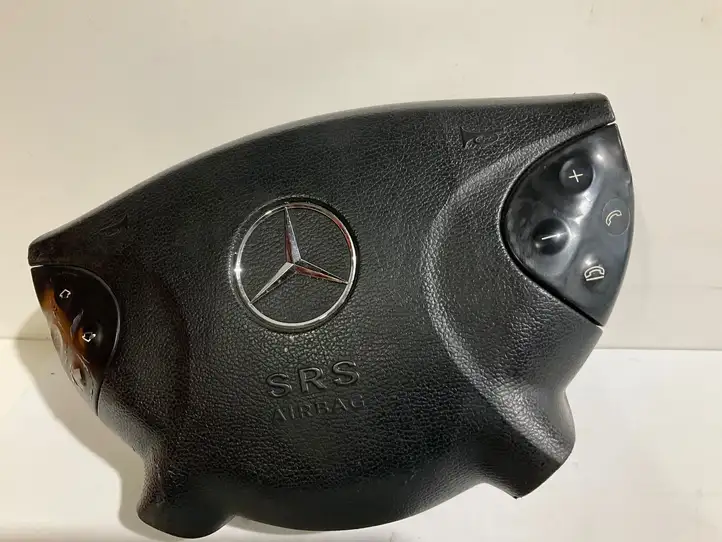 Mercedes-Benz E W211 (2002 - 2009) Подушка безопасности руля — фото 3