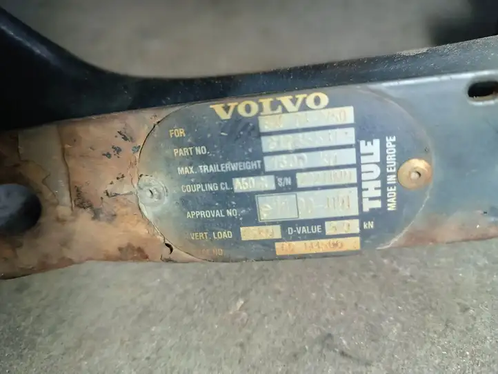 Volvo V50 (2004 - 2008) Комплект буксировочного крюка — фото 2
