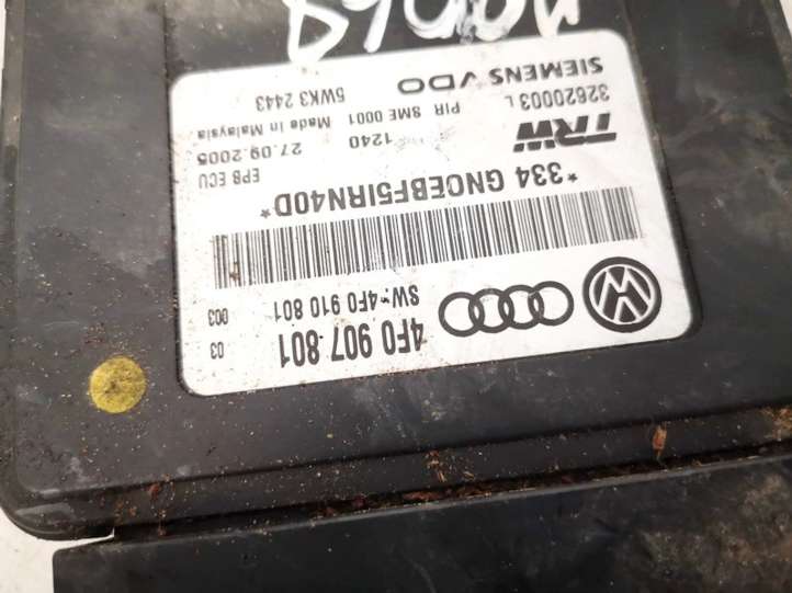 Audi A6 (2004 - 2008)  4f0907801 Блок управления тормозной системы