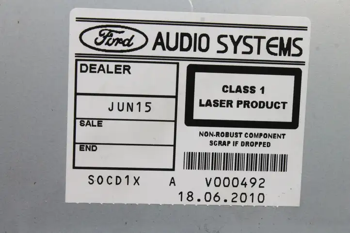 Ford Kuga I (2008 - 2012) 8V4T18C939LD Магнитола / мультимедийная система — фото 5