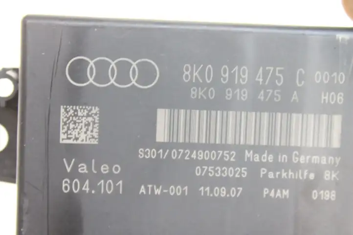 Audi A5 8T 8F (2007 - 2011) 8K0919475C Блок управления парктрониками — фото 3