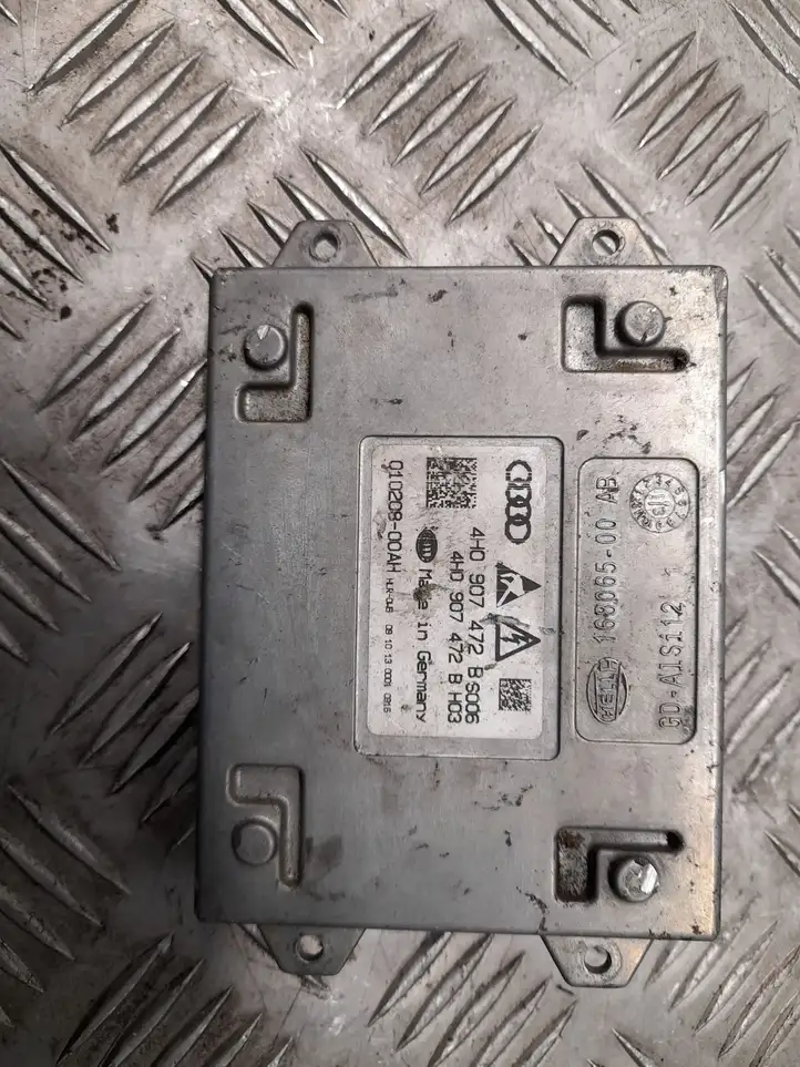 Audi A8 S8 D4 4H (2010 - 2014) 4H0907472B Блок розжига ксенона — фото 3