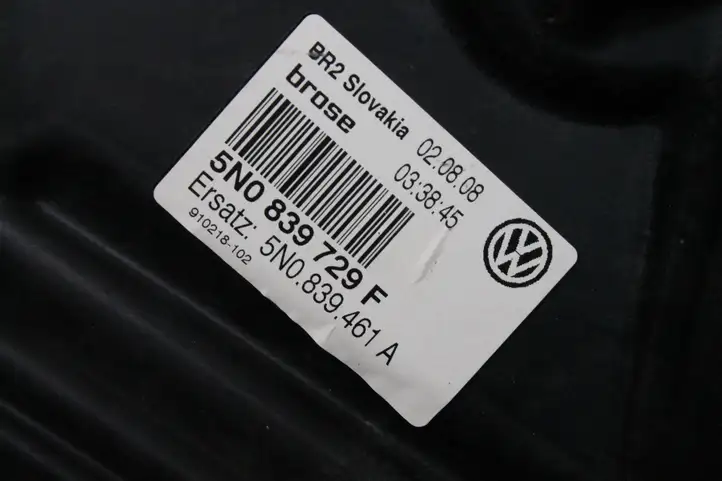 Volkswagen Tiguan (2007 - 2011) 5N0839729F Стеклоподъемник передней двери (комплект) — фото 6