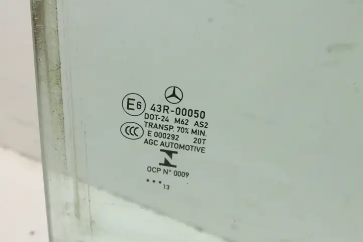 Mercedes-Benz CLA C117,X117,W117 (2013 - 2019) Стекло задней двери — фото 2