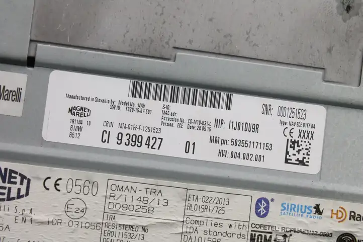 BMW 1 F20 F21 (2011 - 2019) 9399427 Магнитола / мультимедийная система — фото 5