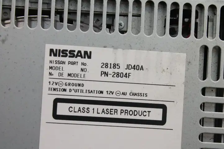 Nissan Qashqai (2006 - 2010) 28185JD40A Магнитола / мультимедийная система — фото 5