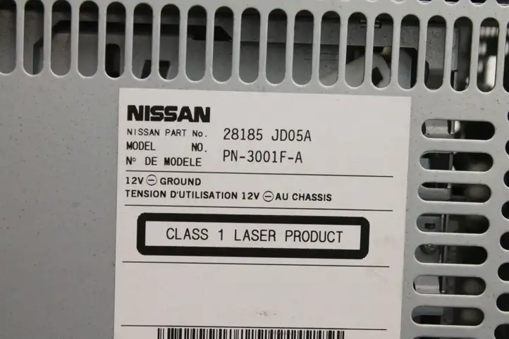 Nissan Qashqai (2006 - 2010) 28185JD05A Магнитола / мультимедийная система — фото 5