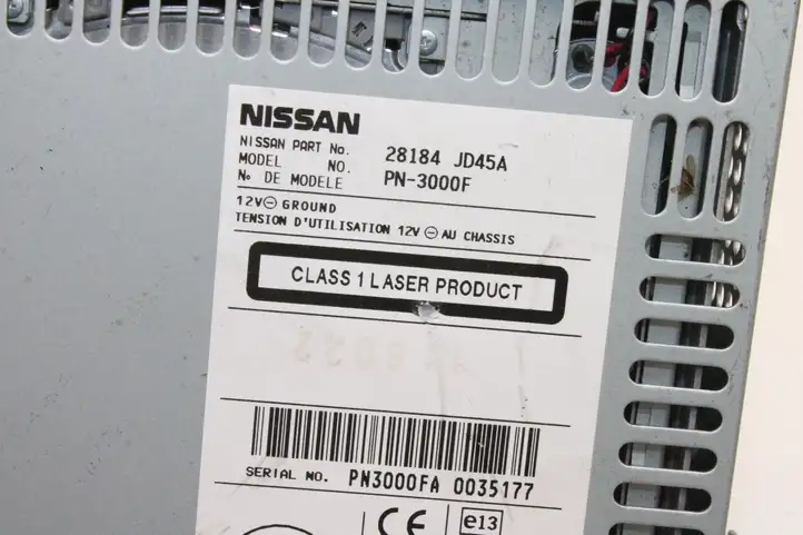 Nissan Qashqai (2010 - 2013) 28184JD45A Магнитола / мультимедийная система — фото 6