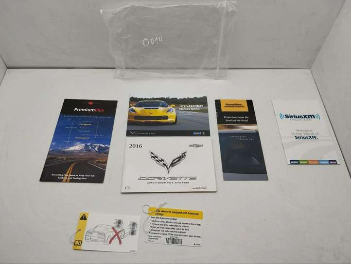 Chevrolet Corvette (2014 - 2019)   Сервисная книжка