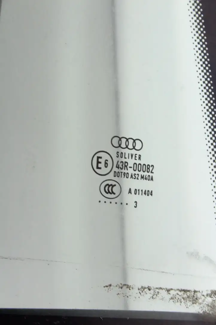Audi A5 8T 8F (2011 - 2016) 8F0839398D Стекло задней двери — фото 5