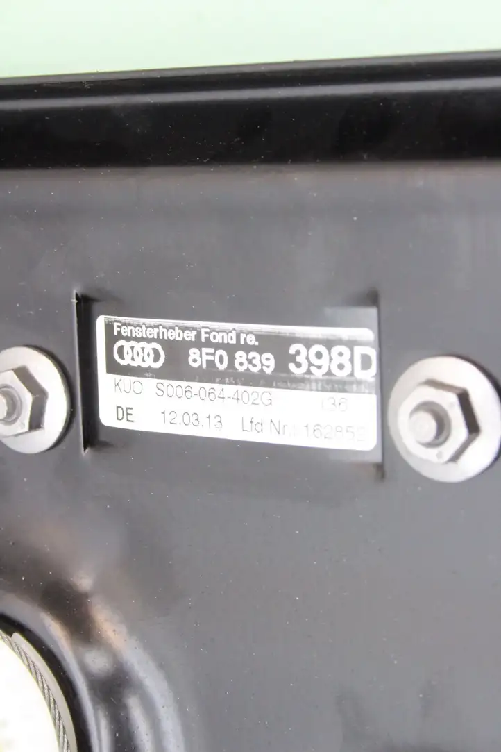 Audi A5 8T 8F (2011 - 2016) 8F0839398D Стекло задней двери — фото 7