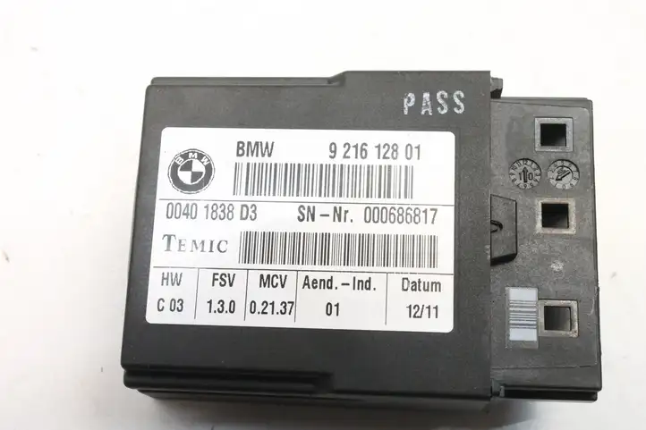 BMW 3 E92 E93 (2005 - 2014) 921612801 Прочие блоки управления — фото 3