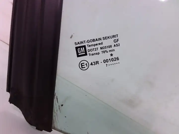 Opel Astra H (2004 - 2009) 43R001026 Заднее боковое стекло — фото 2