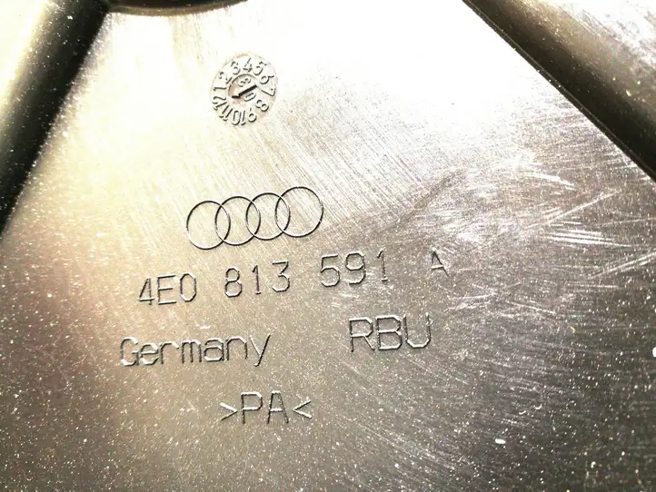 Audi A8 S8 D3 4E (2002 - 2005) 4E0813591A Прочие детали салона — фото 2