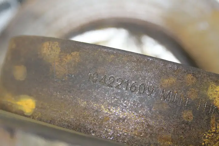Mercedes-Benz C W204 (2007 - 2014) Тормозной диск передний — фото 7
