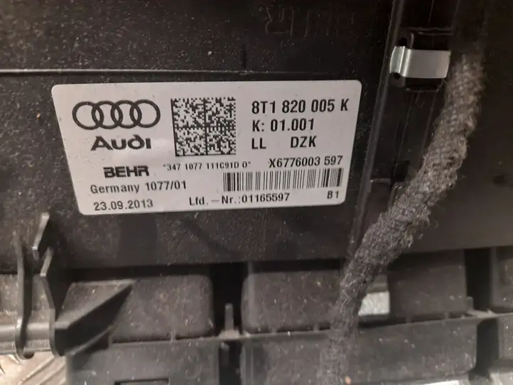 Audi S5 8T (2011 - 2016) 8T1820005K Комплект системы вентиляции салона — фото 2