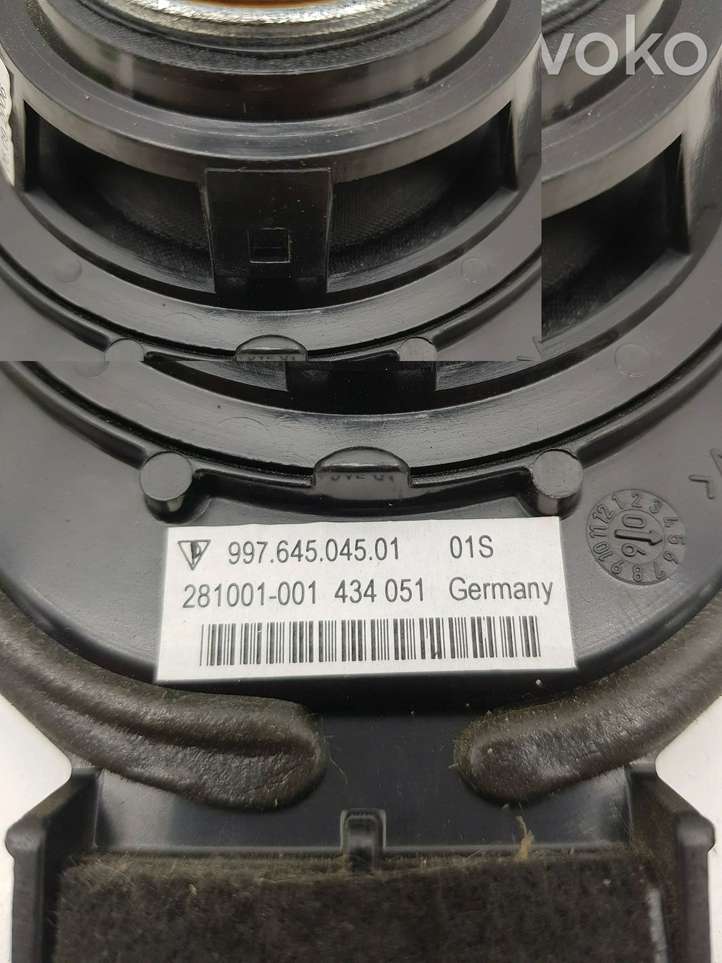 Porsche 997 (2004 - 2012)  99764504501 Высокочастотный динамик задних дверей 